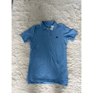 Aeropostale‎ A87 Polo Shirt Mens Extra Small XS Short Sleeve Blue Casual Top